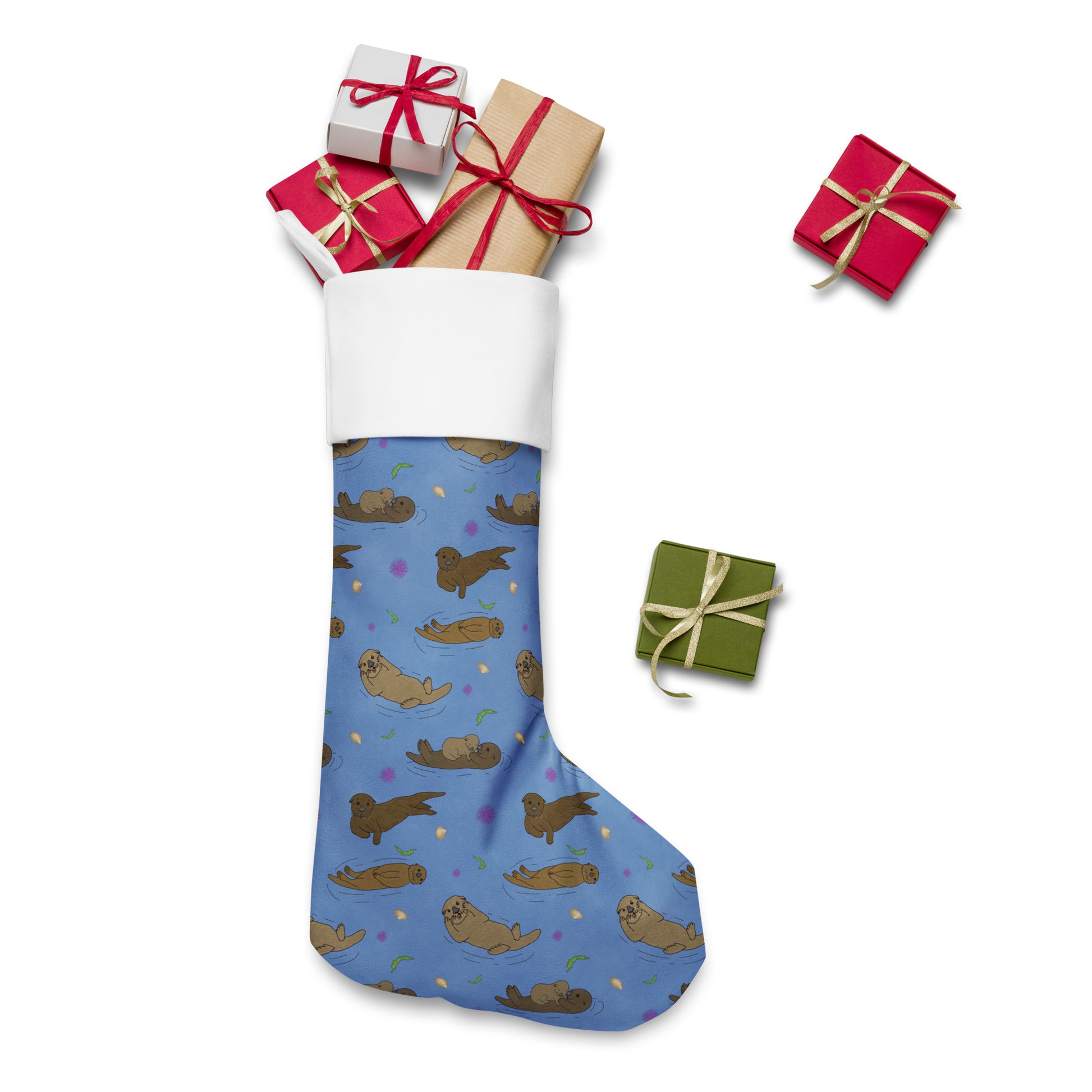 Sea Otter Christmas Stocking – Bramble Raven